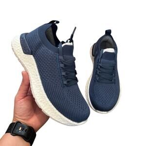 Propet B10 Unite Knit Sneakers Blue Women's 5.5‎ Lightweight Comfort Shoes NEW